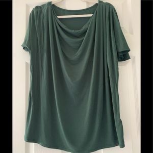 encircled Evolve Top - Forest Green - Modal